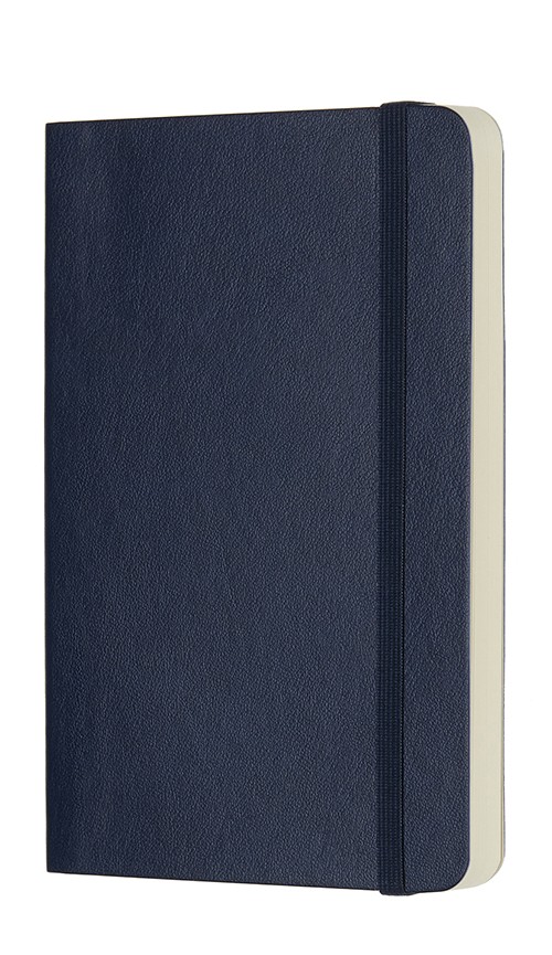 Блокнот Moleskine Classic 9 х 14 см в крапку сапфір м'який