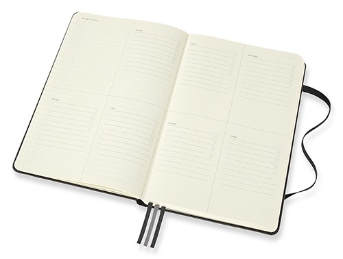 Планер Moleskine PRO Project Planner середній 13 х 21 см чорний 