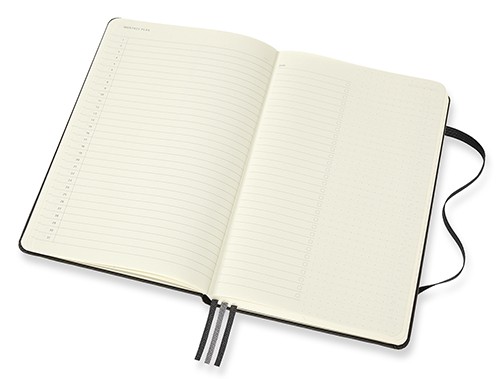 Планер Moleskine PRO Project Planner середній 13 х 21 см чорний 