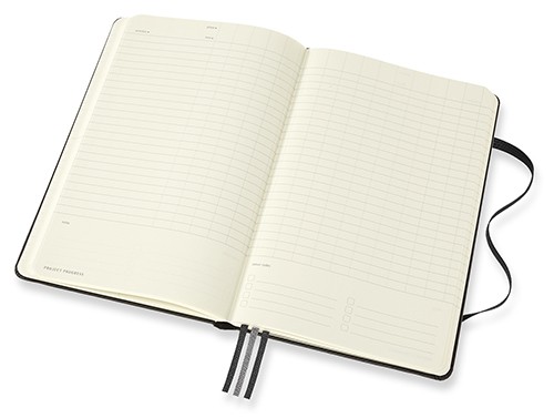 Планер Moleskine PRO Project Planner середній 13 х 21 см чорний 
