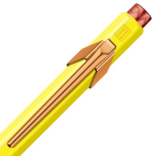 Ручка Caran d'Ache 849 Claim Your Style жовта + бокс 