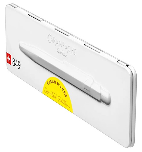Ручка Caran d'Ache 849 Claim Your Style жовта + бокс 