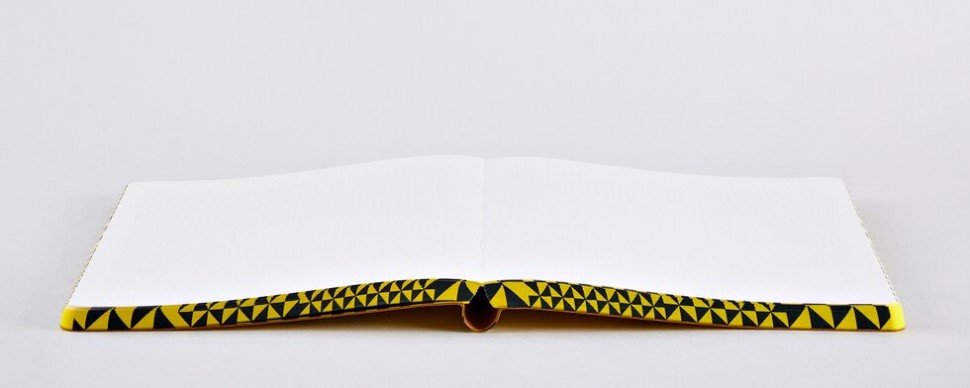 Блокнот Nuuna Graphic Happy Book by Stefan Sagmeister 16,5 х 22 см в крапку 