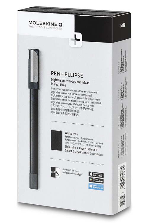 Ручка Moleskine Smart Pen Ellipse чорна
