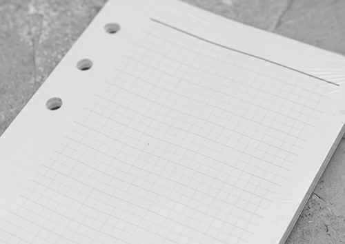 Вставка InTempo в органайзер формат Pocket 8 х 13 см в клітинку 