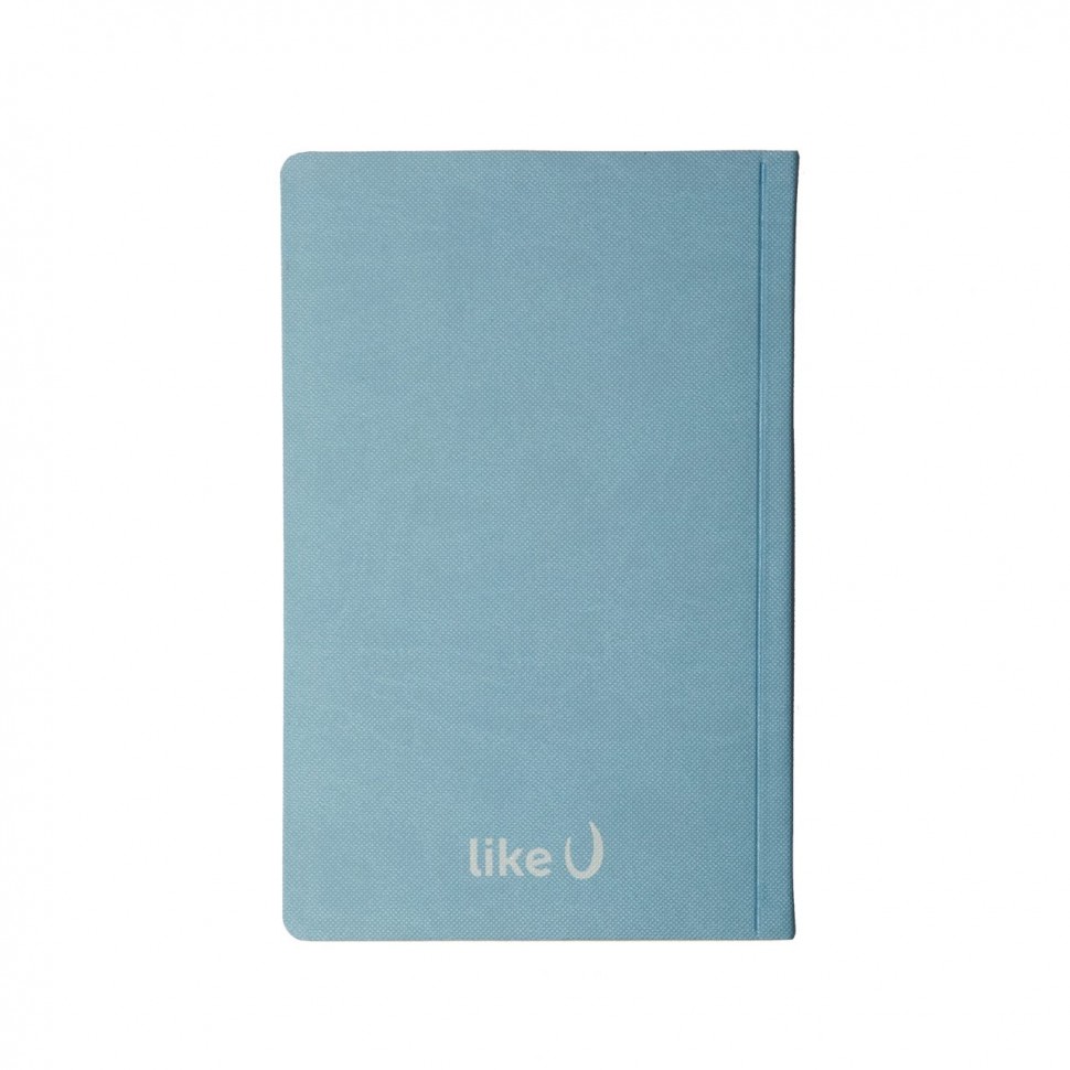 Блокнот Like U Ltd Все Буде Україна А5 13 х 21 см в крапку блакитний