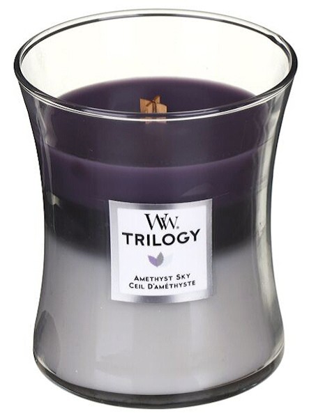 Ароматична свіча WoodWick Medium Trilogy Amethyst Sky 275 г