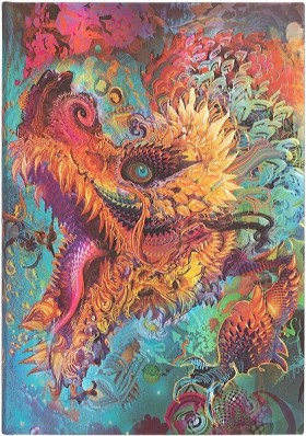 Блокнот Paperblanks Співаючий Дракон середній 13 х 18 см нелінований