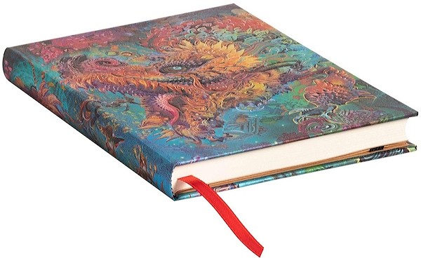 Блокнот Paperblanks Співаючий Дракон середній 13 х 18 см нелінований