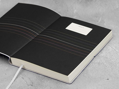 Планер Ciak середній 13 х 17 см в лінію зелений