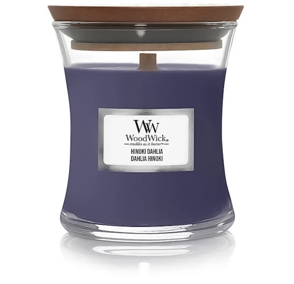 Ароматична свіча WoodWick Mini Hinoki Dahlia 85 г