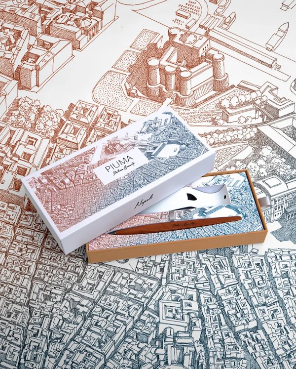 Вічний олівець Pininfarina Piuma Napoli Italian Beauty груша