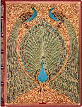 Блокнот Paperblanks Сангорські та Саткліфф Павичі Хафіза великий 17,5 х 23 см в лінію