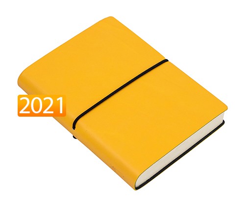 Щоденник Ciak на 2021 рік кишеньковий жовтий