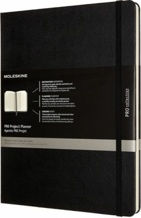 Планер Moleskine PRO Project Planner великий 19 х 25 см чорний
