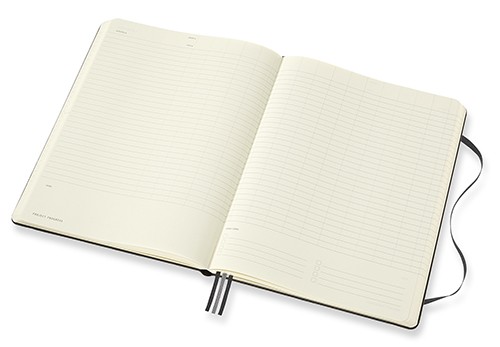 Планер Moleskine PRO Project Planner великий 19 х 25 см чорний