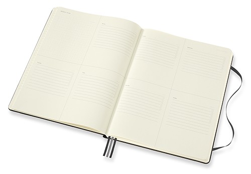 Планер Moleskine PRO Project Planner великий 19 х 25 см чорний