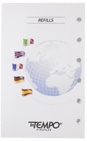 Вставка InTempo в органайзер формат Pocket 8 х 13 см в лінію