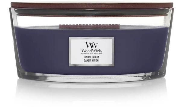 Ароматична свіча WoodWick Ellipse Hinoki Dahlia 453 г