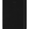 Вертикальний щотижневик Moleskine PRO на 2025 рік великий 19 х 25 см чорний