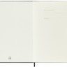 Вертикальний щотижневик Moleskine PRO на 2025 рік великий 19 х 25 см чорний