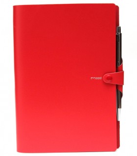 Щотижневик Mood на 2026 рік середній 15 х 21 см червоний