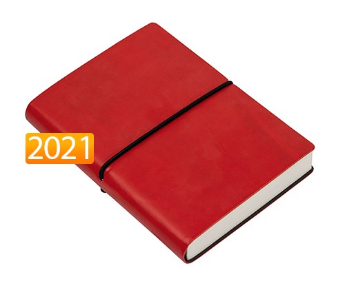 Щоденник Ciak на 2021 рік кишеньковий червоний