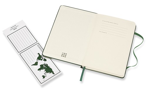 Блокнот Moleskine Classic 9 х 14 см в крапку миртовий зелений