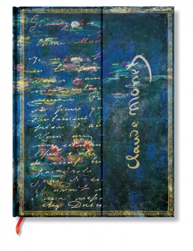 Блокнот Paperblanks Манускрипти Клод Моне Водяні Лілеї великий 18 х 23 см в лінію