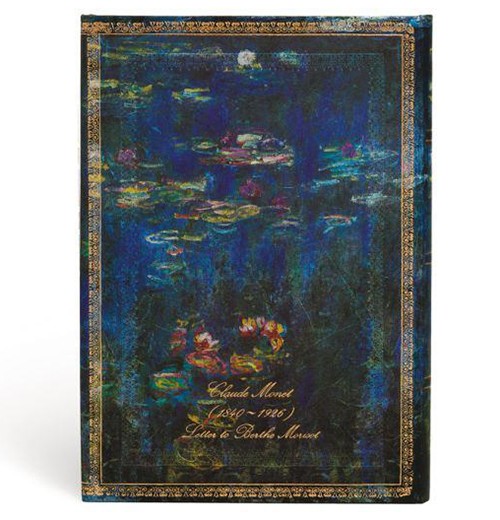 Блокнот Paperblanks Манускрипти Клод Моне Водяні Лілеї великий 18 х 23 см в лінію