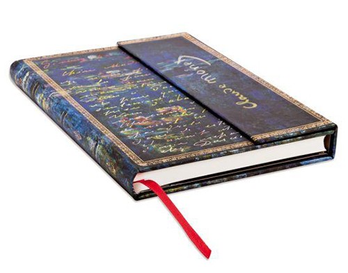 Блокнот Paperblanks Манускрипти Клод Моне Водяні Лілеї великий 18 х 23 см в лінію