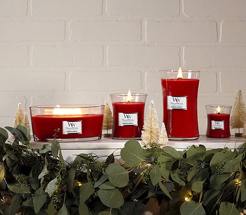 Ароматична свіча WoodWick Ellipse Crimson Berries 453 г