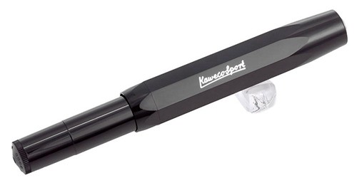 Чорнильна ручка Kaweco Skyline Sport чорна перо EF (екстра тонке)