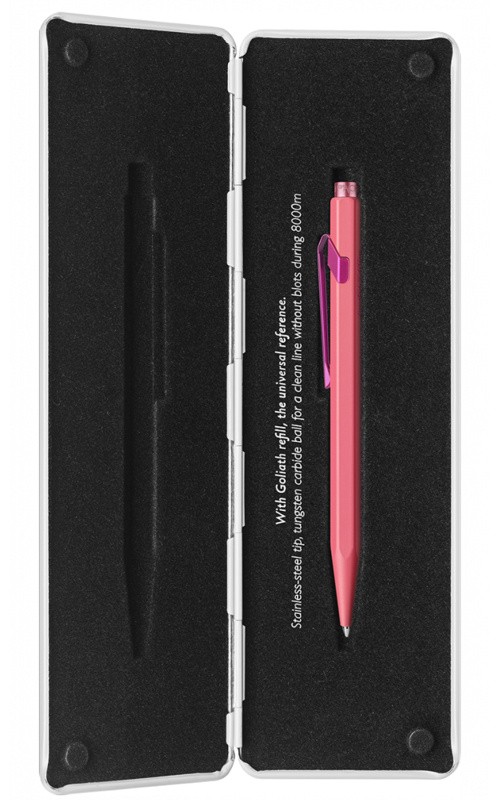 Ручка Caran d'Ache 849 Claim Your Style рожева + бокс 