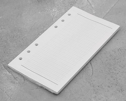 Вставка InTempo в органайзер формат Personal 9,5 х 17 см в клітинку 