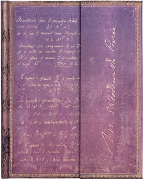 Блокнот Paperblanks Манускрипт Марія Слодовська-Кюрі великий 18 х 23 см в лінію