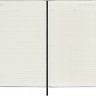 Вертикальний щотижневик Moleskine PRO на 2025 рік середній 13 х 21 см чорний
