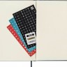Вертикальний щотижневик Moleskine PRO на 2025 рік середній 13 х 21 см чорний