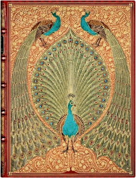 Блокнот Paperblanks Сангорські та Саткліфф Павичі Хафіза середній 12 х 18 см в лінію