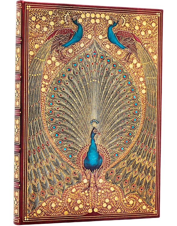 Блокнот Paperblanks Сангорські та Саткліфф Павичі Хафіза середній 12 х 18 см в лінію