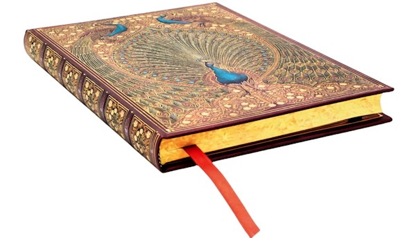 Блокнот Paperblanks Сангорські та Саткліфф Павичі Хафіза середній 12 х 18 см в лінію