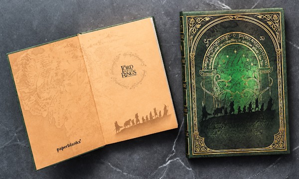 Блокнот Paperblanks Володар перснів Сила братерства кишеньковий 9 х 14 см в лінію