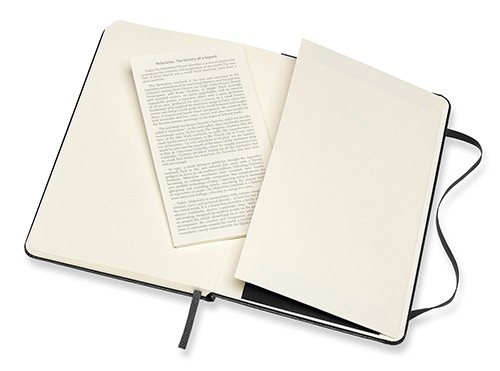 Блокнот Moleskine Classic medium 11,5 x 18 см в крапку чорний