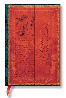 Блокнот Paperblanks Манускрипти Льюїс Керролл Аліса кишеньковий 10 х 14 см в лінію