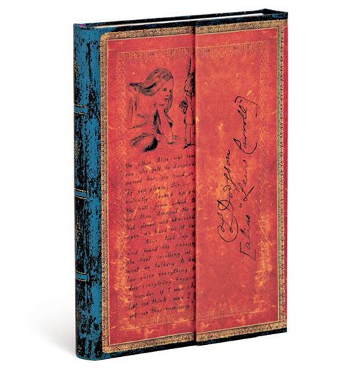 Блокнот Paperblanks Манускрипти Льюїс Керролл Аліса кишеньковий 10 х 14 см в лінію