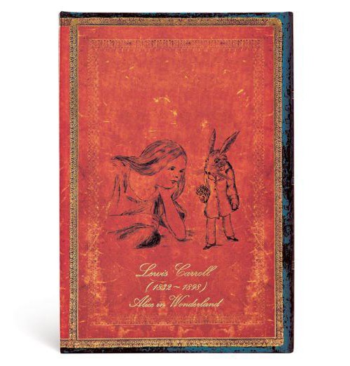 Блокнот Paperblanks Манускрипти Льюїс Керролл Аліса кишеньковий 10 х 14 см в лінію