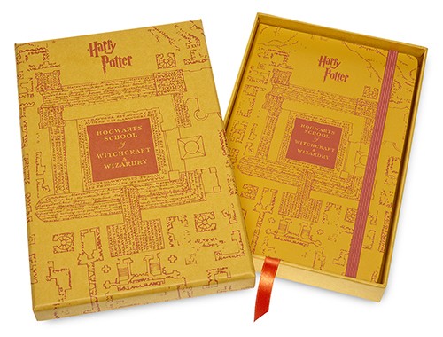 Блокнот Moleskine Harry Potter середній 13 х 21 см жовтий в боксі