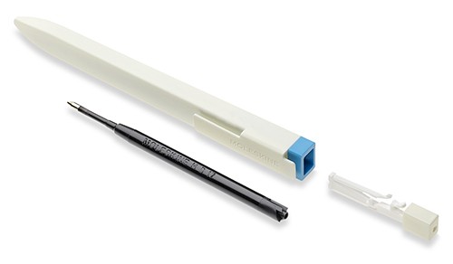 Автоматична кулькова ручка Moleskine Go Блакитний Паттерн 1,0 мм 