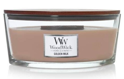 Ароматична свіча WoodWick Ellipse Golden Milk 453 г