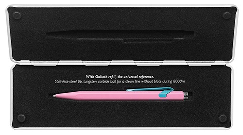 Ручка Caran d'Ache 849 Claim Your Style рожевий гібіскус + бокс 